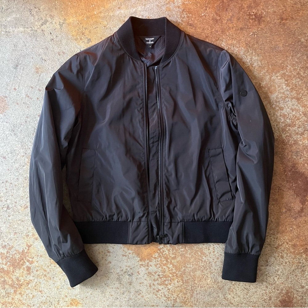 Super dry Studio Bomber Jacket Size 4